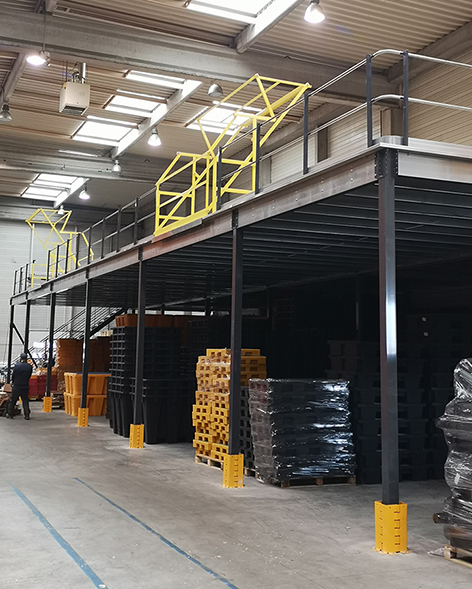 plateforme mezzanine industrielle métallique Rayonor