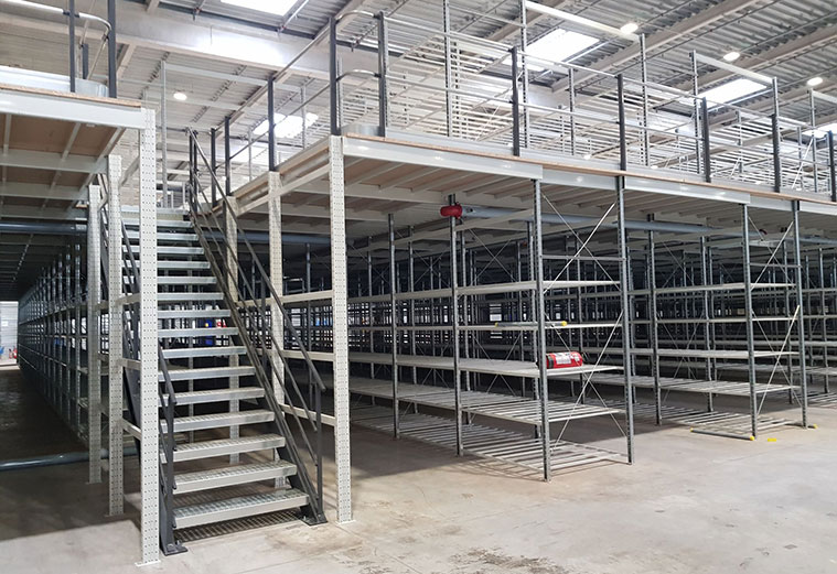 Plateforme sur rayonnage Rayonor